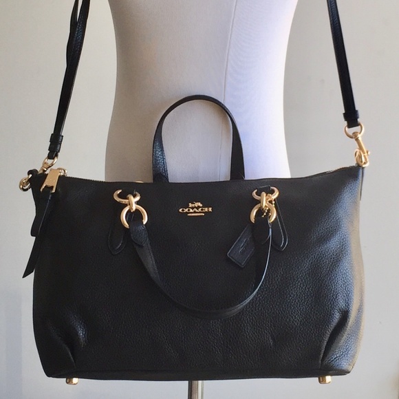 coach mini ally satchel